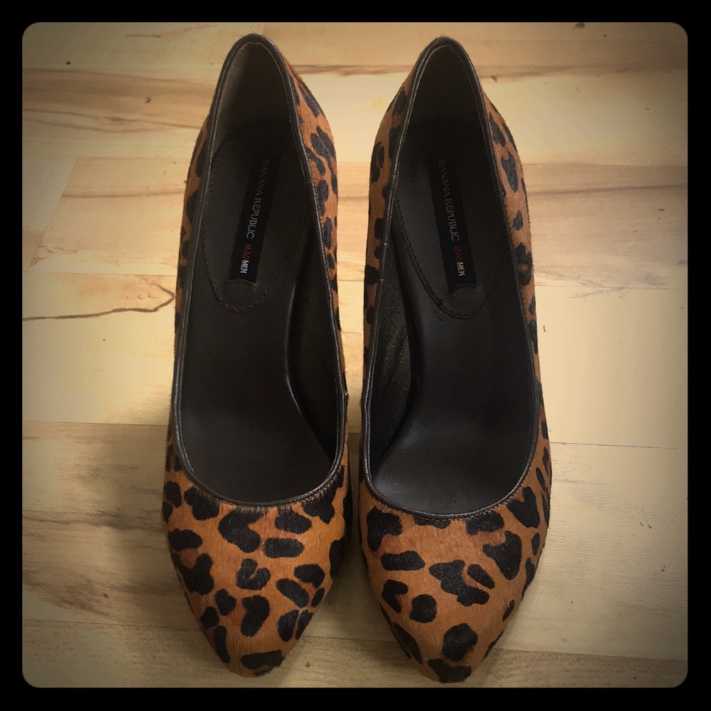 Brand New Banana Republic Leopard Print Pump